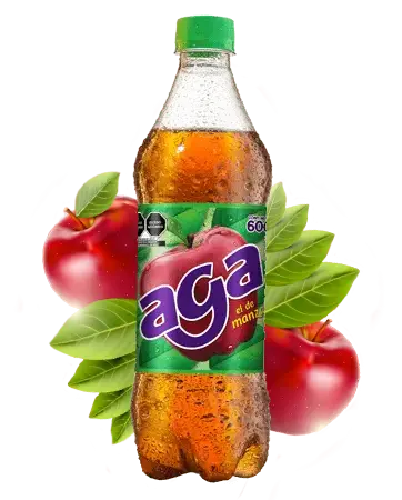 Aga de Manzana Individual PET