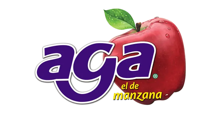 Aga de Manzana Embotelladora Aga Logo oficial